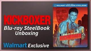 Kickboxer Walmart Exclusive Bluray SteelBook Unboxing [upl. by Nedrob]