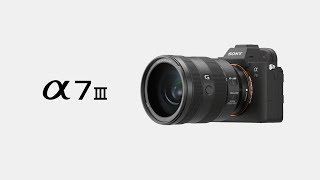 Product Feature  Alpha 7 III  Sony  α [upl. by Danielson687]