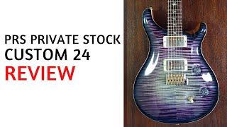 PRS Private Stock Custom 24 Review From NAMM to Japan [upl. by Evered689]