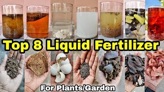 Top 8 Liquid Fertilizer for your Plants  Garden [upl. by Gingras]