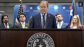 Texas Attorney General Paxton Sues To Block Voter Registration Efforts [upl. by Raleigh634]