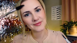 Detailed Brow Shaping amp Tinting 🖊 ASMR Closeup Whisper [upl. by Negaet28]