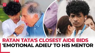 Goodbye my dear lighthouse Ratan Tata’s closest aide Shantanu’s emotional adieu to his mentor [upl. by Coke]