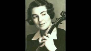 Lillian Fuchs plays the Prelude from Bachs 3rd Cello Suite on the viola [upl. by Rehsa]