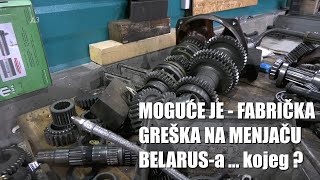 MOGUĆA JE FABRIČKA GREŠKA NA MENJAČU BELARUSA  ali postoji način kako se ispravlja [upl. by Akayas233]