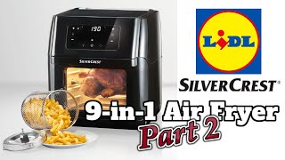 Lidl 9in1 Air Fryer  Part 2  Feature Testing [upl. by Eleynad]