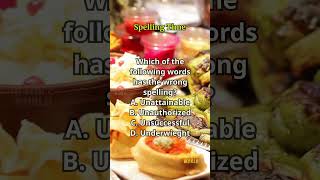 Spelling Time 572 spelling englishlearning englishvocabulary questions quiz [upl. by Zita534]