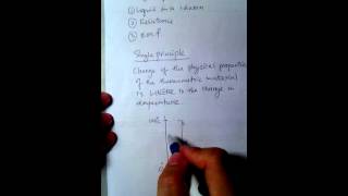 principle of thermometry [upl. by Assertal]