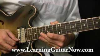 Eric Clapton Blues Guitar Lesson Pt 3 [upl. by Gerhardt378]