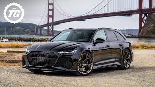 NEW 630bhp Audi RS6 Performance Meets America’s ULTIMATE Wagons  Top Gear [upl. by Folly876]