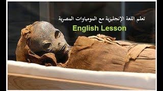 Egypt announces discovery of a new mummy in Luxor  تعلم اللغة الانجليزية [upl. by Ahras497]