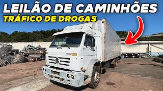 LEILÃƒO DE CAMINHÃ•ES QUE FORAM PRESOS NO TRÃFICO DE DROGAS [upl. by Roman]