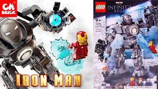 LEGO 76190 Marvel Iron Man Monger Mayhem Speed Build [upl. by Muslim]