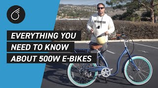 500w Electric Bike  Everything You Need to Know about 500w EBike [upl. by Yelyab125]