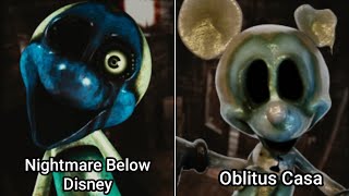 Nightmare Below Disney Vs Oblitus Casa [upl. by Jorrie823]