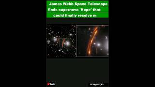 James Webb Space Telescope finds supernova Hope that could finally resolve major astronomyShorts [upl. by Eagle427]