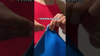 Swimmers STOP KILLING YOUR HAIR Use TRISWIM 😎 swimmer swimming shortvideos [upl. by Alvina]