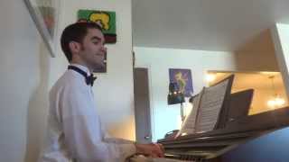 POULENC GLORIA V Domine Deus Agnus Dei just piano [upl. by Akinahs381]