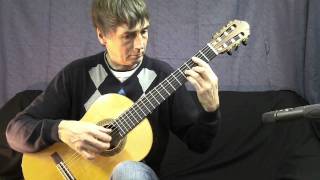 Loch Lomond  classical guitar  Andreas Lindae [upl. by Nitsua]