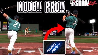 Batea Como Un PRO Desde CERO Con Estos CONSEJOS  MLB The Show 24 [upl. by Nolyk639]