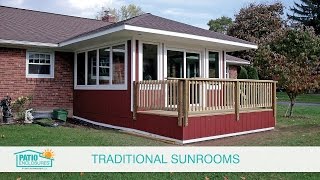 Photos of Traditional Sunrooms  Ideas amp Inspiration for Your Home Addition [upl. by Glynn410]