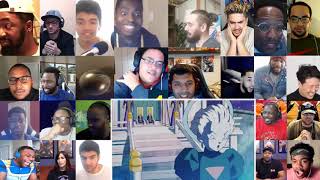 All the youtubers reaction Ep 129 mastered ultra instinct power [upl. by Rebekkah]