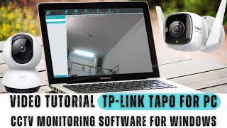 TPLink Tapo for PC How to Use TPLink Tapo for PC on Windows Detailed Video [upl. by Introk]