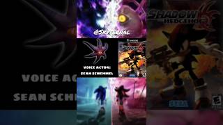 Black Doom Voice Comparison Shadow the Hedgehog vs Shadow Generations shorts shadowthehedgehog [upl. by Ardussi]