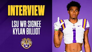 Meet LSU AllAmerican WR signee Kylan Billiot  2024 LSU Football Signees [upl. by Lawton]