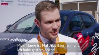 Debrunner Acifer Trophy 2022 Landwirt Matthias Baumann ist bester Schweizer Berufsmeister [upl. by Rrats]