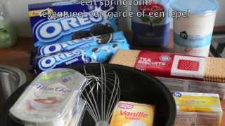 Oreo Cheesecake Recept ❤ [upl. by Auqenahs]