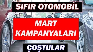 SIFIR OTOMOBİL MART 2024 KAMPANYALARI [upl. by Ainnet]