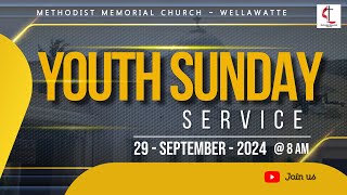 Methodist Memorial Church  Youth Sunday Service Tamil  Live  800 AM on 29092024 [upl. by Lyndsie]