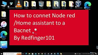 How to connect Nodered  HomeAssistant to a Bacnet [upl. by Aihseuqal]