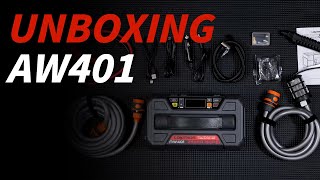 Lokithor AW401 5 in 1 Jump Starter with Car Washer 150PSI Tire Inflator Unboxing [upl. by Rhoads297]