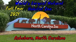 North Carolina Zoo Full Tour  Asheboro North Carolina [upl. by Chaddy454]