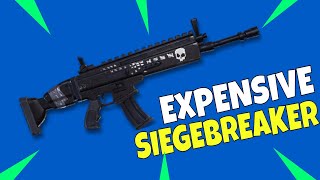 THE EXPENSIVE SIEGEBREAKER  NOCTURNO REVIEW AND COMPARISON  Fortnite Save The World [upl. by Ahsian]