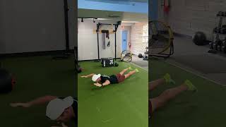 Prone Swimmers  warm up for activating the posterior chain [upl. by Burack]