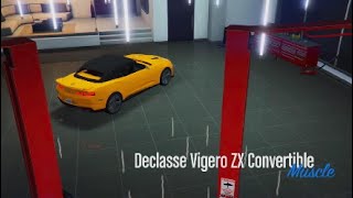 GTA Online  Vigero ZX build inspired by NFS Heats stock ZL1 [upl. by Eniluqaj]