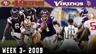 The Original Minneapolis Miracle 49ers vs Vikings 2009  NFL Vault Highlights [upl. by Notrem]