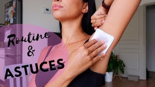 ROUTINE EPILATION A LA CIRE JAMBES MAILLOT AISSELLES [upl. by Mathilde]