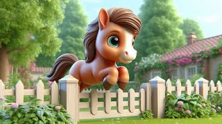 New Neigh and Play 🎶 Baby Horse Song for Young Kids [upl. by Ajram]