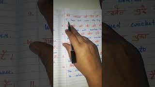 Present perfect tense  negetive solved examples structure in hindi [upl. by Adian]