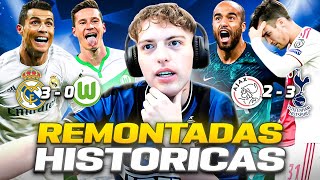 DAVOO XENEIZE REACCIONA A LAS MEJORES REMONTADAS DE LA HISTORIA DE LAS CHAMPIONS 2024 [upl. by Rosdniw]