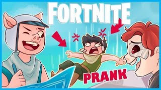 NOGLA Gets PRANKED in Fortnite Battle Royale Fortnite Sniper Shootout Mode Funny Moments [upl. by Carmen]