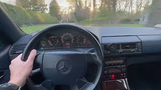 1998 Mercedes SL500 drive [upl. by Garrard]