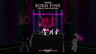 BORN PINK HONG KONG ✨💗 bornpinktour blackpink kpop roblox shorts blink live lisa rose [upl. by Paxon]