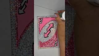 Bedazzled Painting✨ diy bedazzled crafts [upl. by Langbehn]