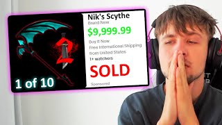 i sold my niks scythe [upl. by Ahseiyn]