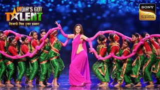 Gulabi पर Shilpa Shetty ने Stage पर बिखेरा अपना जादू  India’s Got Talent 10  Full Episode [upl. by Nonah]